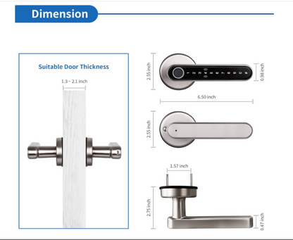 Digital Fingerprint Smart Door Lock